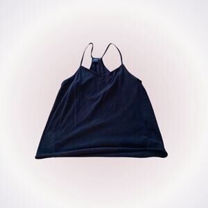 ASOS Black Oversized V-Neck Tank Top | Sz 4